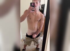 cute blonde dude selfie hot bait a big load