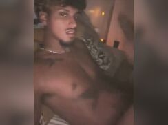 Trying to shoot a load into his mouth