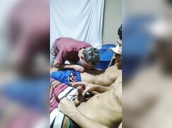 Straight brasil boys, 1 gay make a vídeo for money, garotos na Cam