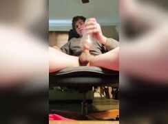 cute dude trying a new toy hot bate