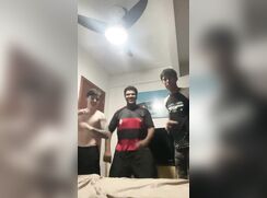 Brasil Straight boys dancing at cam