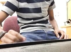 Indian boy wankin cums