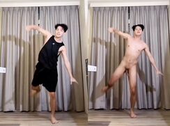 Dance dressed vs naked