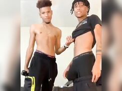 Munjii and his friend fucking