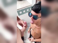 Novinhos BR  na casa de praia