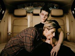 Hunk Fucked in Anal in the back Seat of a Car