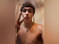 Horny Twink jerk off - compilation gay boys porn