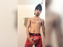 Hot moxed guy with a beanie