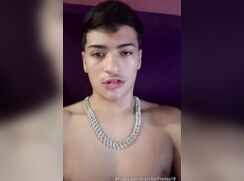 Horny Brazilian Twink jerk off |cum