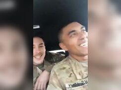 Soldiers are tricked by a girl.