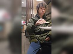 Asian twink exhibitionist