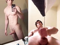 STR8 B8 - COLLEGE ATHLETE FINGERS AND CUMS