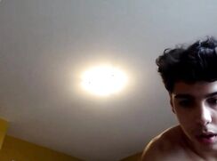 Gorgeous teen wank and cum 3