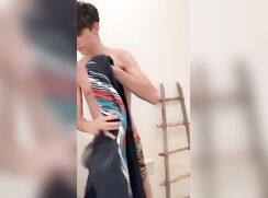 boy solo action shower strip boys porn