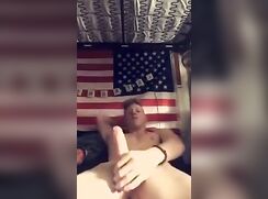 Blond Jock Jerking Cumpilation
