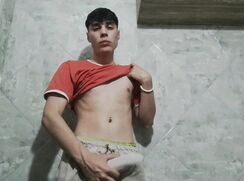 # AHC - Lonely man with a nice body masturbating