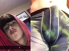 STR8 B8 - CUTE HORNY BOY FINGERS CUMS SELF FACIAL
