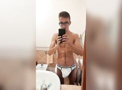 Italian boy shows dick