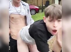 Uncut British Chav Trio Fuck