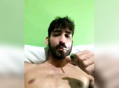 Hot italian guy baited