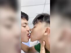 Cute young Asian boyfriends