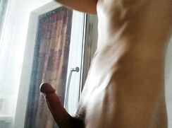# AHC - Squirting before morning shower, cum join me