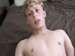 Crying Blond Gets Fucked For First Time