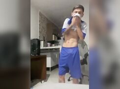 Garoto Jogador de futebol