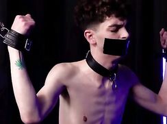 Tyler fills Zayne's ass at BDSM session