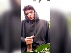 # Amateur cute dude cumming jerks off - 002