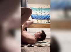 # Amateur cute dude cumming jerks off - 010
