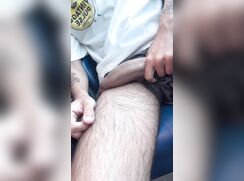 twinks in public train
