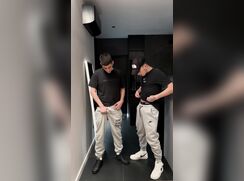 # AHC - Two dudes jerked off and cum a lot