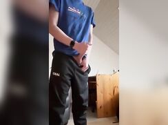 Leaving a mess on the floor