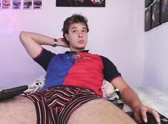 Latino Guy Hairy Uncut Cock Close-Up Show Off Twink Porn