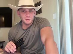 Texas Guy Showing Off His Hairy Dong