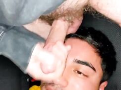 Slutty bottom gets face painted gay boys porn