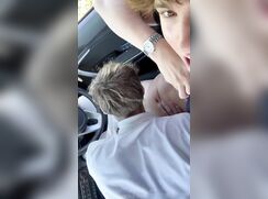 Twinks bareback fuck inside and outside