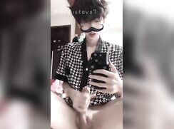 19 yo chinese boy mirror cumshots