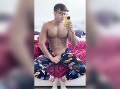 Handsome horny Italian boy