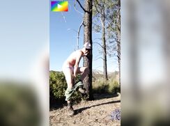 SW - 18 year old cums outside