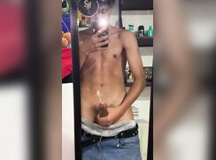 Young Latino cums - Nito
