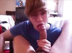 Blond Teen BJ For His Big Brother