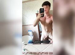 Horny italian straight boy baited