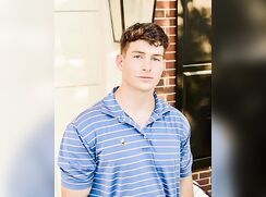 frat boy can't hold his nut