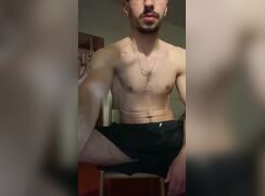 Hot fit boy baited