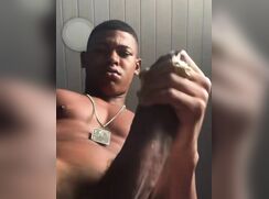 College dude cums from above
