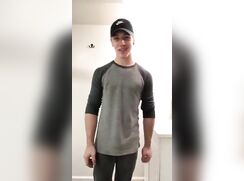 Hot boy strip and jerk