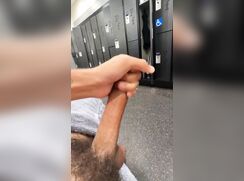 BWC cums at the gym