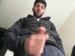 Shooting his big load from above